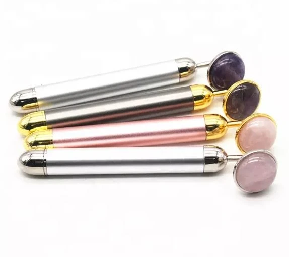 Điện Rose Quartz Jade Con lăn