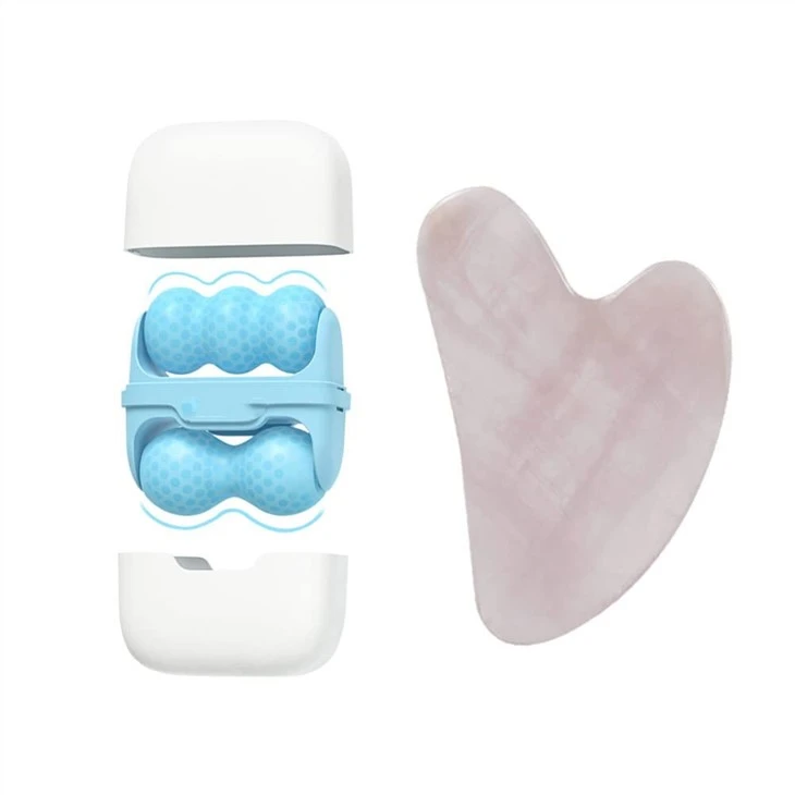 Cây lăn đá cho mặt và Gua Sha