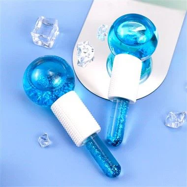 2 cái bóng làm mát để mát xa mặt