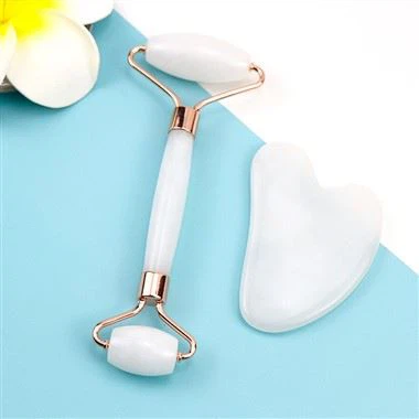 Gua Sha Facial Tools & Jade Roller cho chăm sóc da, mắt & cổ