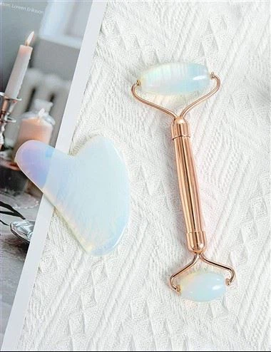 Công cụ massage mặt bạch huyết ở mặt bạch huyết