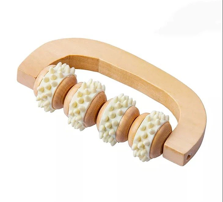 Công cụ con lăn massage bằng gỗ cho toàn bộ cơ thể
