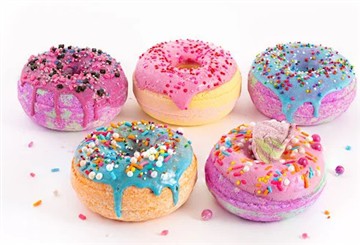 Cách làm bom tắm Donut