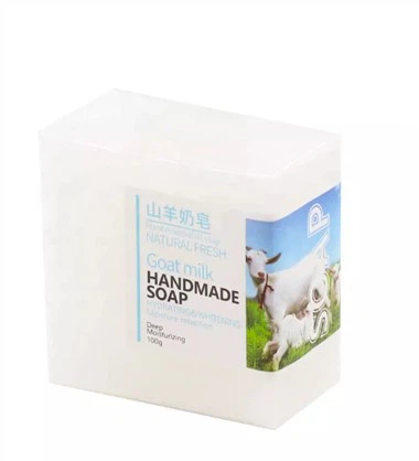 Nhãn xà phòng sữa dê nhãn riêng