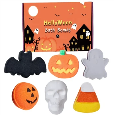 Bom tắm halloween có nhẫn