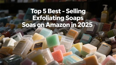 Top 5-xà phòng tẩy tế bào chết bán chạy nhất trên Amazon năm 2025