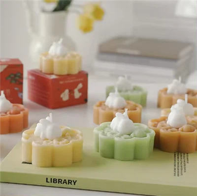 Bánh Trung Thu Nến Thơm Thỏ Hình Thỏ